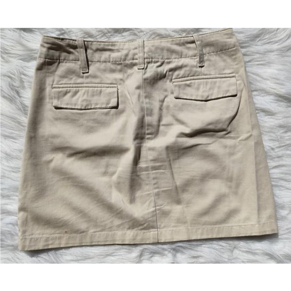 Gap Kakki SMini Skirt Sz 2 - Picture 2 of 3